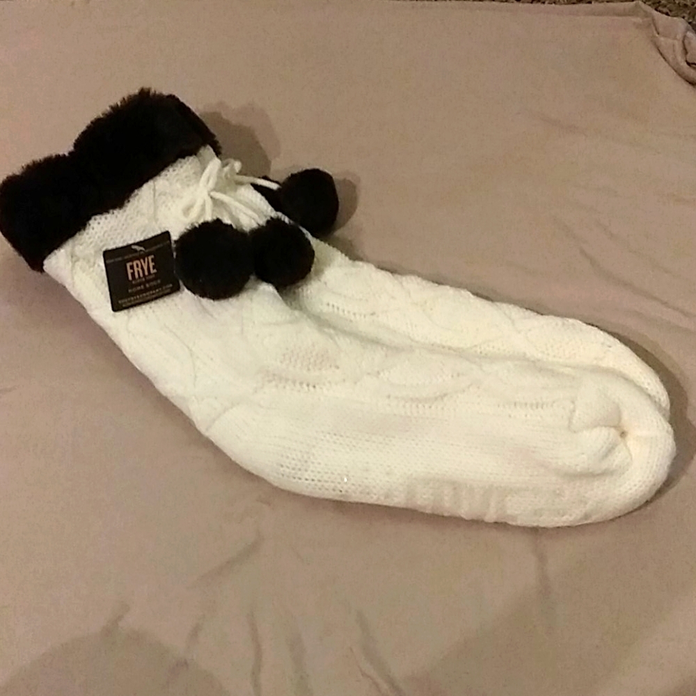 Frye home socks